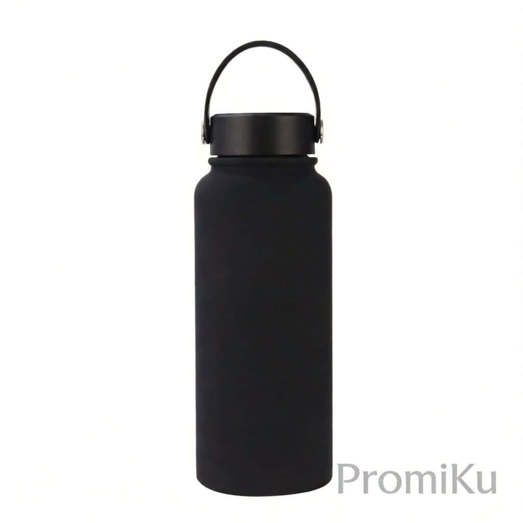 22-34oz Double Wall Insulated Stainless Steel Water Bottle with Carry Handle, 650/800/1000ml, for Sports Travel