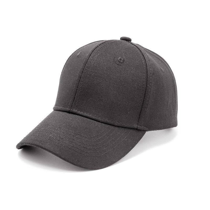 Cotton Twill Blank Baseball Cap 6-Panel Sun Hat with Adjustable Back Strap for Custom Logo