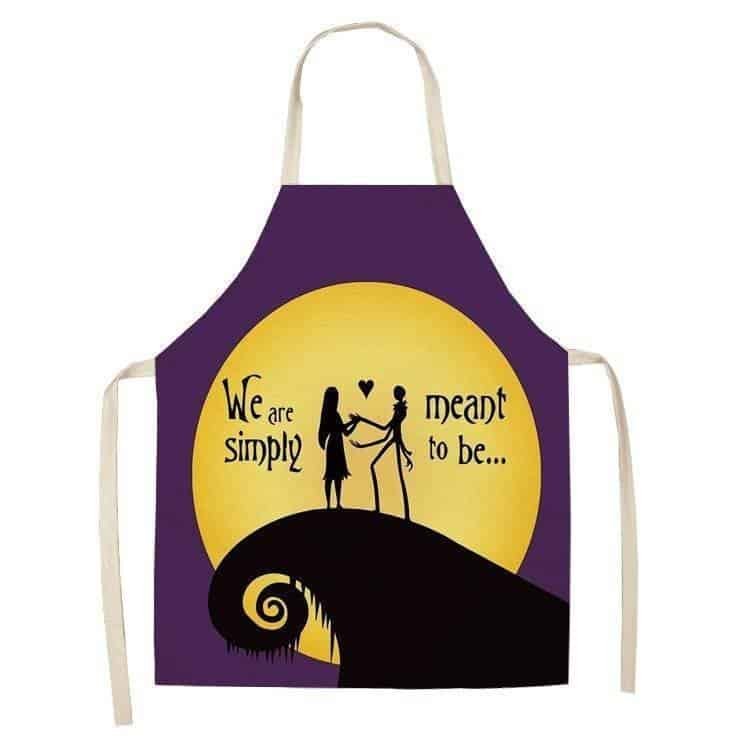 Cotton Linen Blend Kitchen Bib Apron with Neck Strap and Waist Ties for Cooking Baking