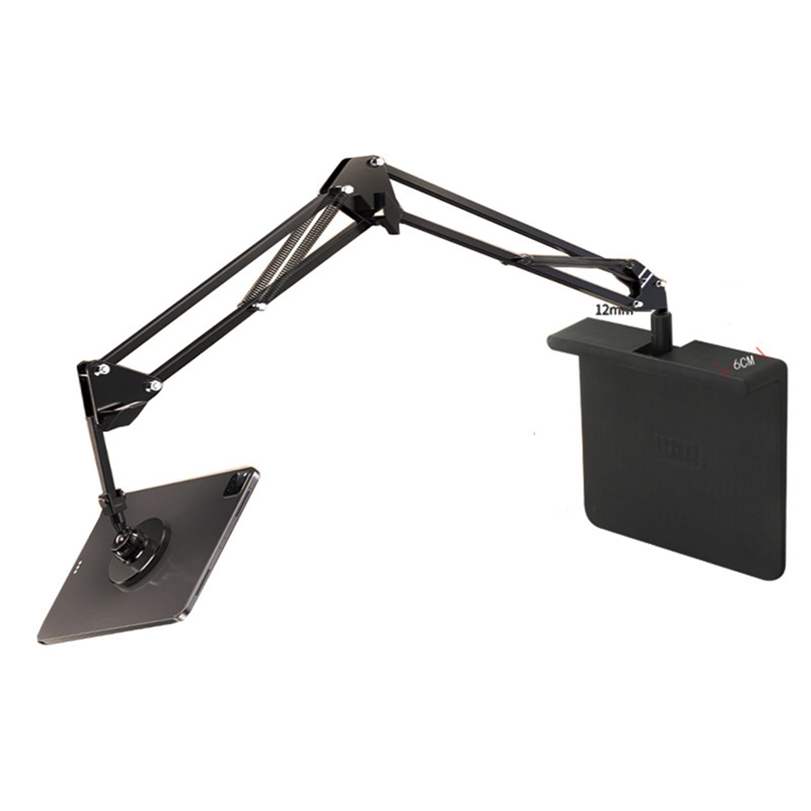 Custom Logo Bedside Clamp Gooseneck Phone Tablet Holder Cantilever Mount for Bedroom Desk and Corporate Gifts - Image 4