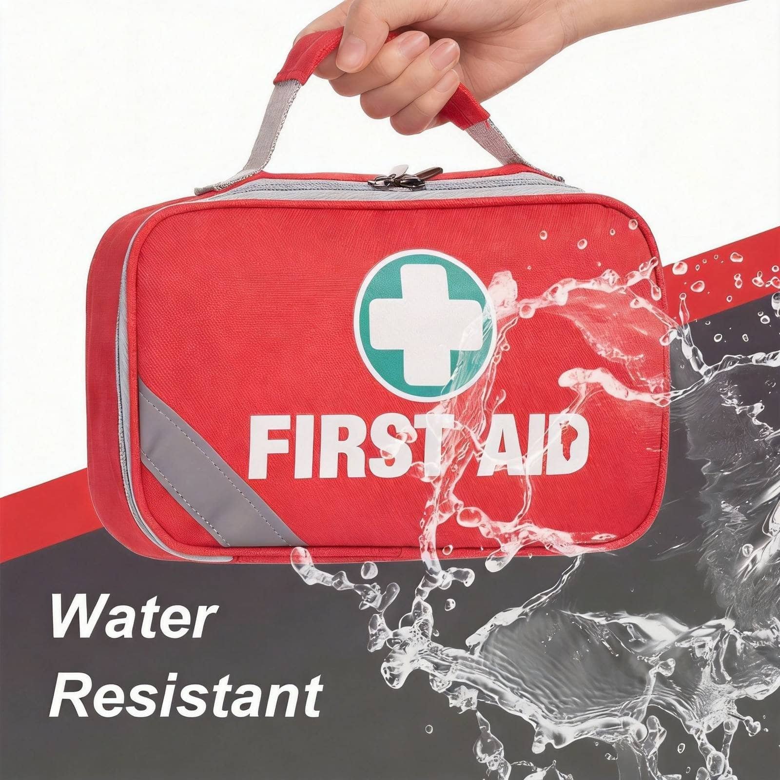 Custom 258-Piece First Aid Kit Mini Backpack Bulk Emergency - Image 6