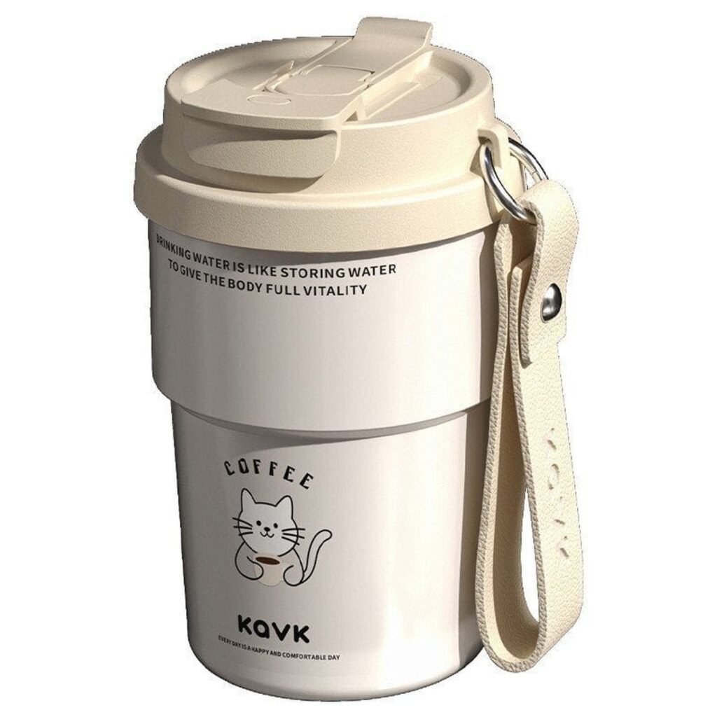 Premium 316 Stainless Steel Dual-Sip Travel Tumbler