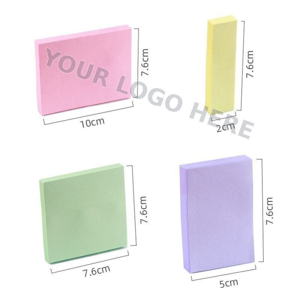 Morandi Sticky Notes Memo Pad Set
