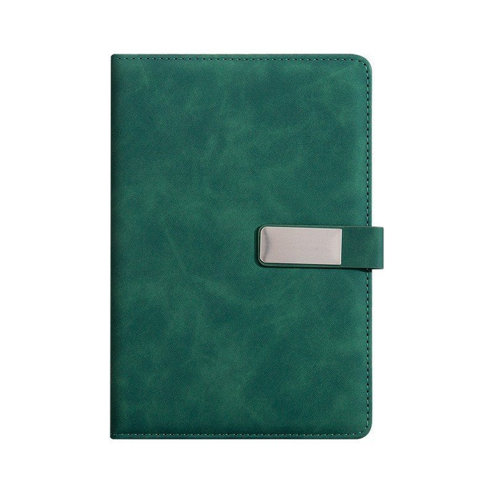 A5 Business Softcover Meeting Notebook Custom Logo PU Leather Journal for Office Corporate Promotional Gifts