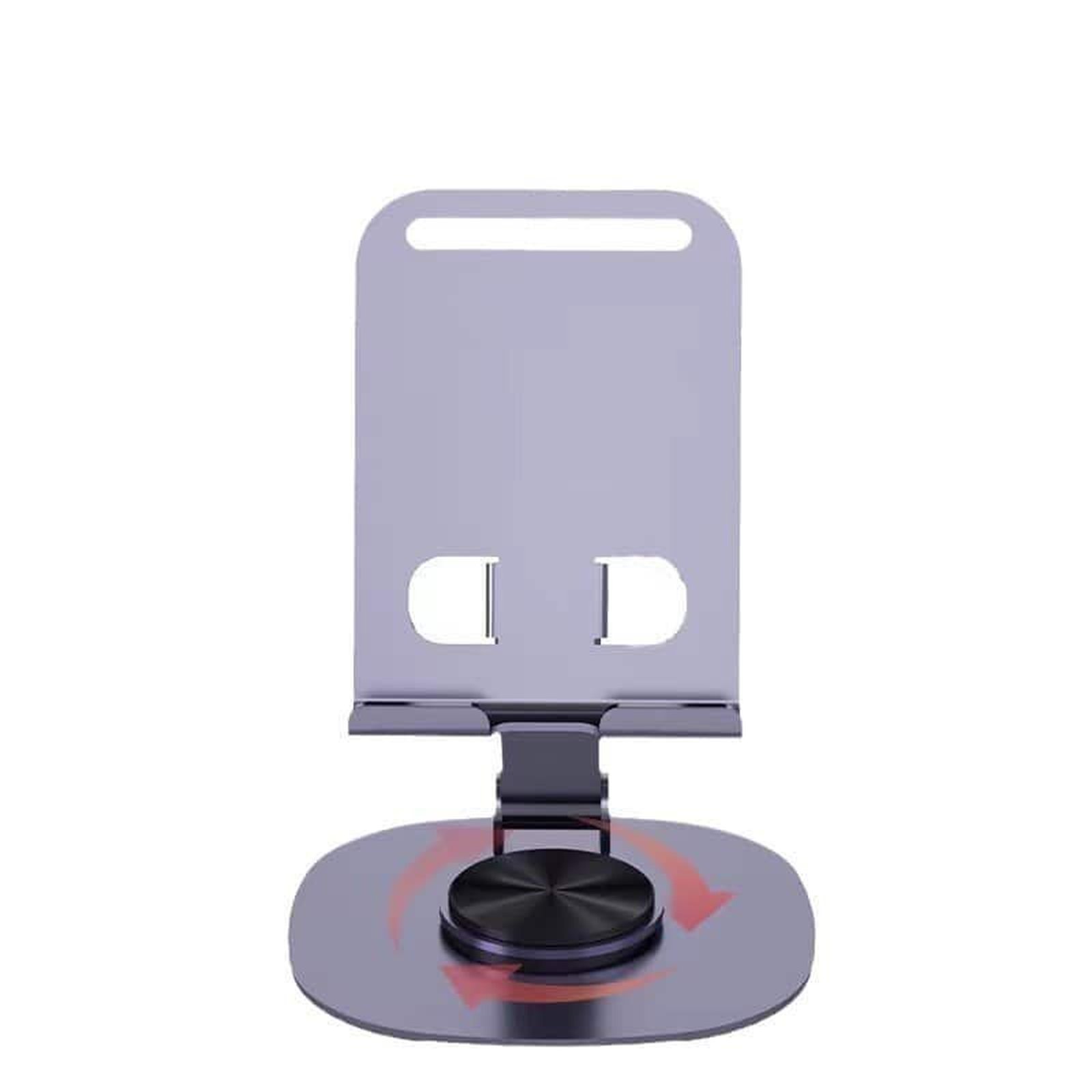 All-Metal Aluminum Alloy Foldable Rotating Tablet Stand Holder for iPad iPhone Phone Desktop Office Promotional Gift