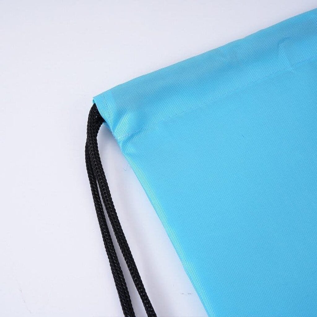 210D Polyester Drawstring Cinch Backpack Custom Logo Gym Sports Sack for School Events Promotional Giveaways