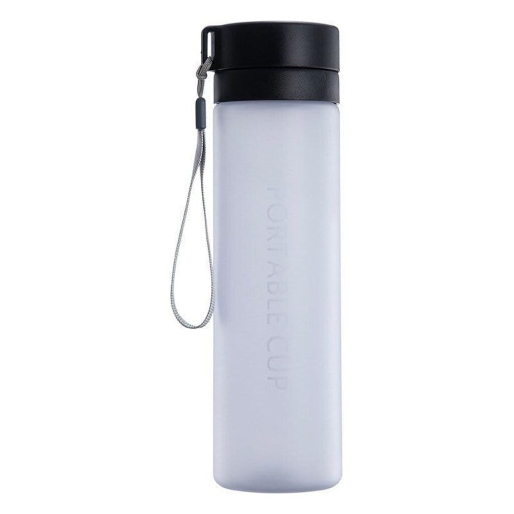 Double-Wall Plastic Travel Cup - Leak Proof