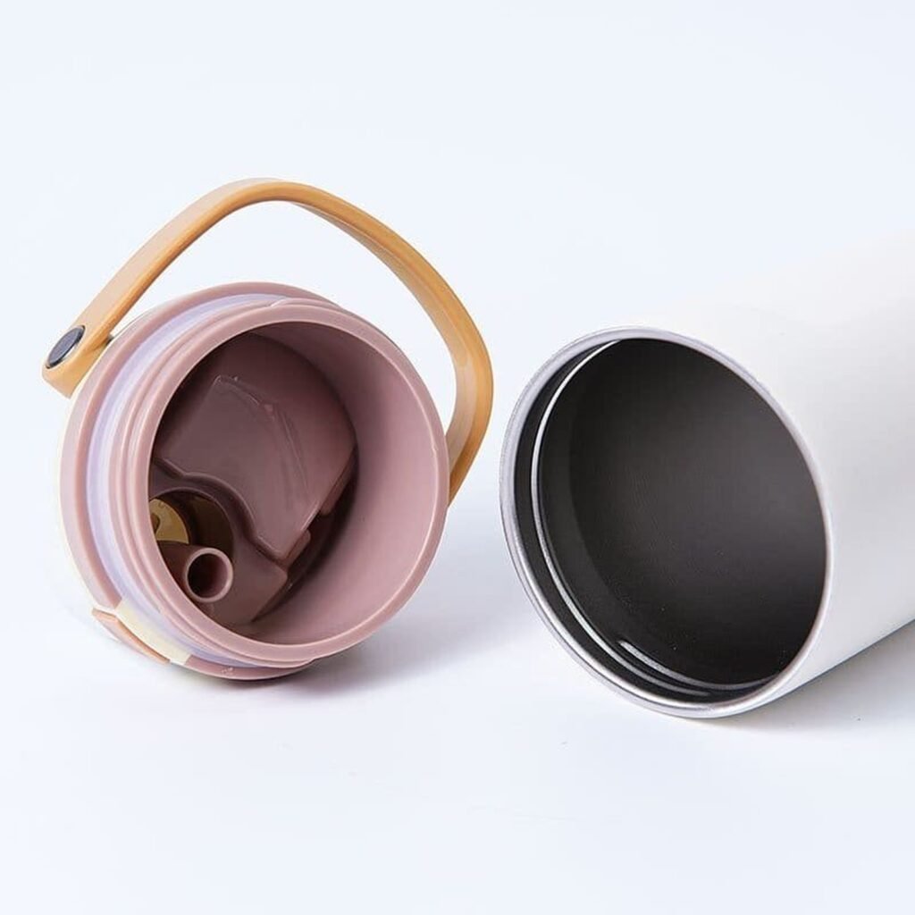 30 oz Stainless Steel Dual-Drink Sports Tumbler with Handle