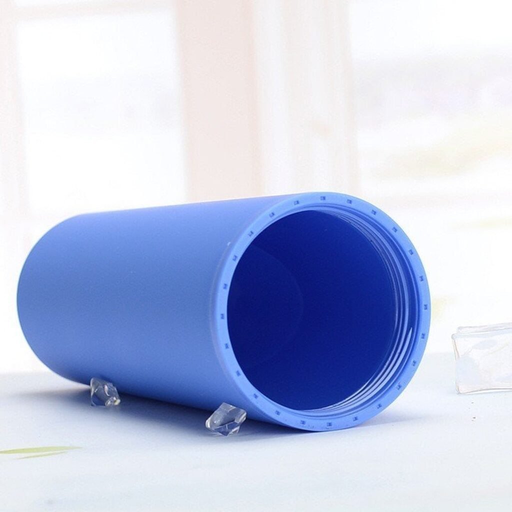 16 oz Double-Wall Plastic Straight Straw Cup