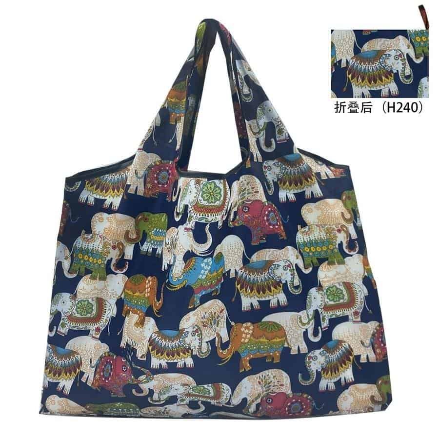 Waterproof 210D Oxford Foldable Shopping Bag Large image 4