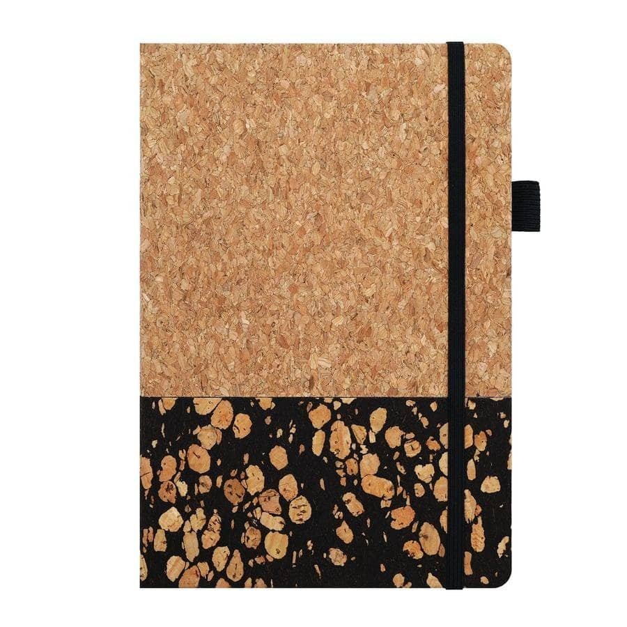 A5 Eco Acid-Free Paper Cork Tea Grounds Notebook C image 1