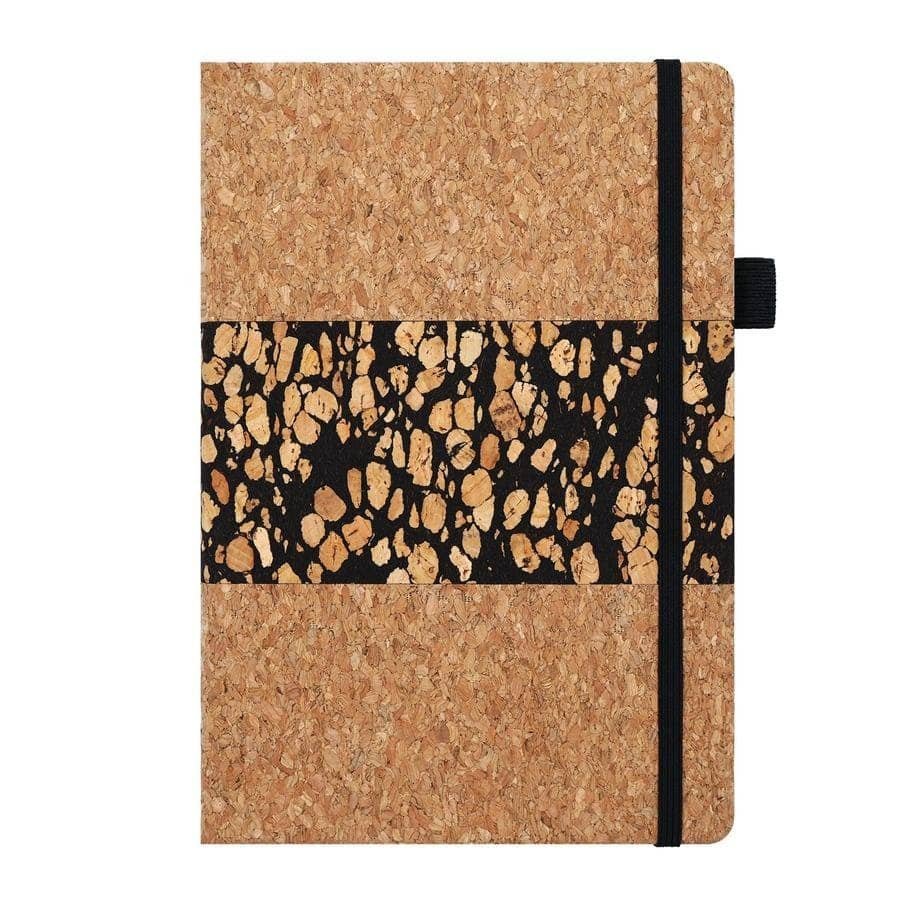 A5 Eco Acid-Free Paper Cork Tea Grounds Notebook C image 5